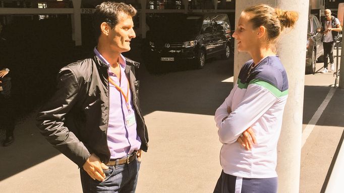 Mark Webber a Karolína Plíšková