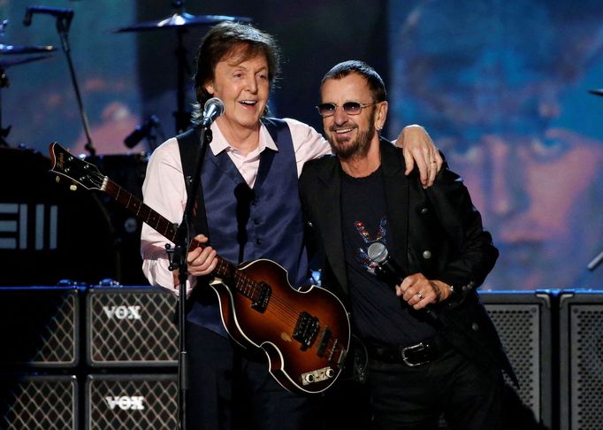 Z členů Beatles už žijí jen Paul McCartney a Ringo Starr. Na snímku z roku 2014.