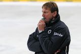 Trénink české hokejové reprezentace před turnajem Karjala - Alois Hadamczik