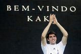 Real Madrid představuje svou čerstvou posilu - Brazilce Kaká