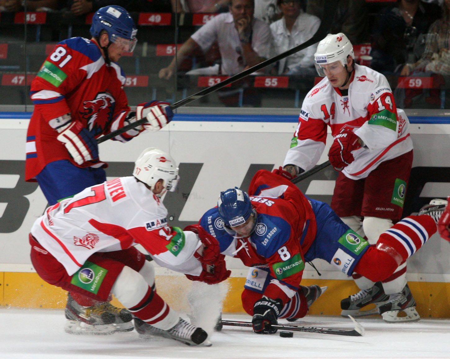 Pražský Lev poprvé prohrál, jeho skalp má Spartak Moskva