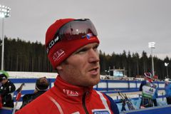 Český biatlon zahájil sezonu parádně. Štafeta dojela třetí