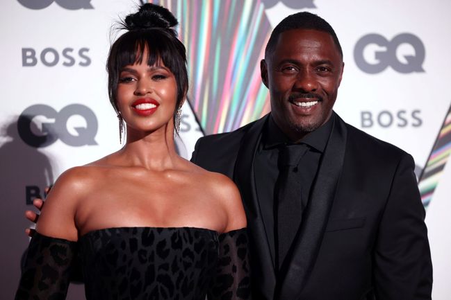 Idris Elba s manželkou