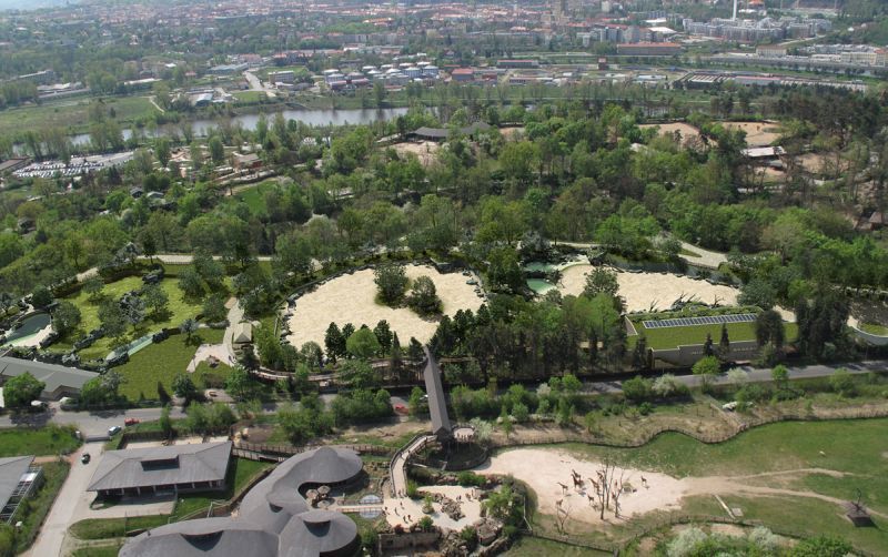 Nový výběh pro slony a hrochy v pražské zoo