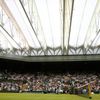 Wimbledon 2016: zatažená střecha nad centrkurtem