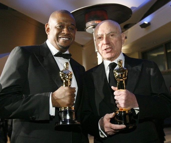 Dva oscaroví vítězové - Forest Whitaker a Alan Arkin.