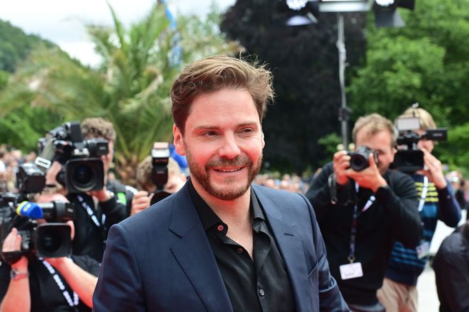 Daniel Brühl na karlovarském festivalu.