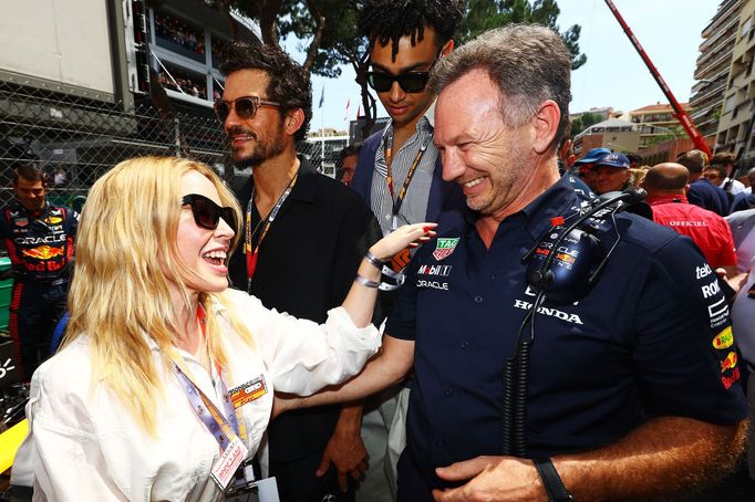 F1, VC Monaka 2023: Kylie Minogue a Christian Horner