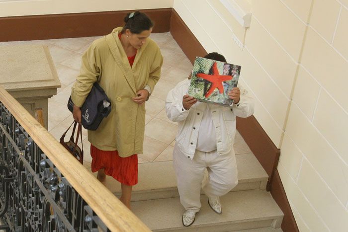 Prodej dětí u soudu v Chebu