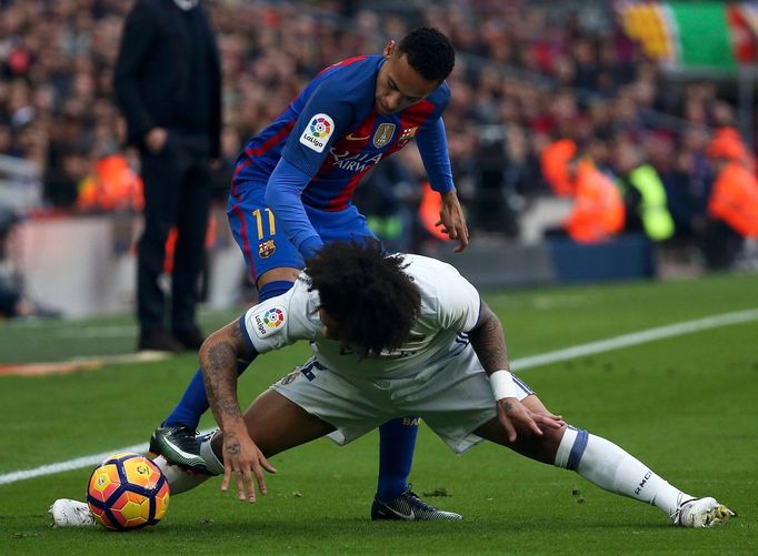 Clasico, Barcelona-Real:  Neymar - Marcelo