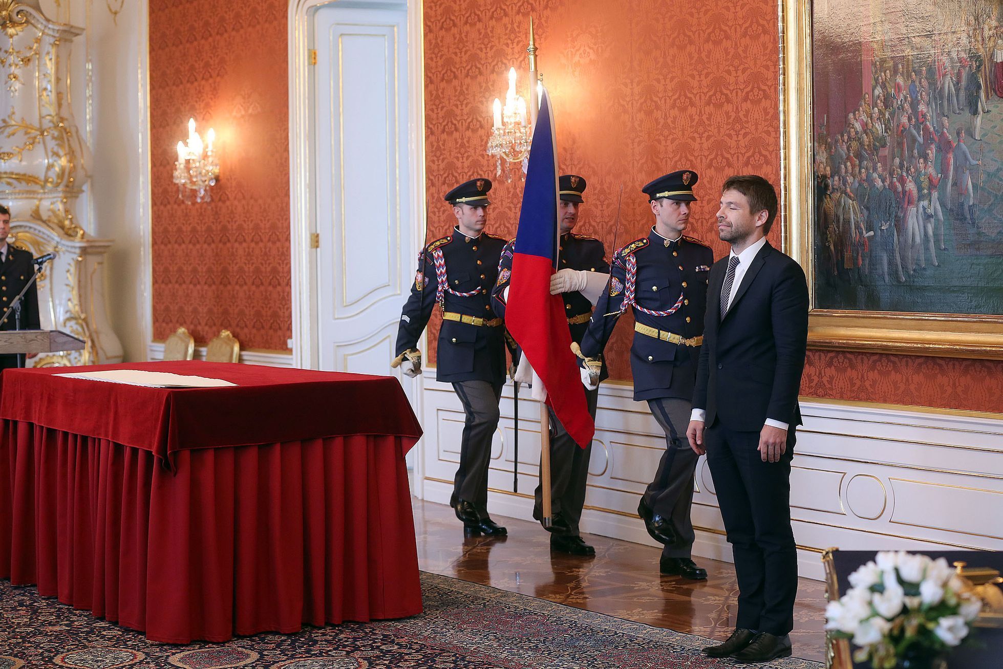 Jmenování soudců na Pražském hradě