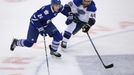 NHL: St. Louis Blues vs Toronto Maple Leafs (Polák a Riemsdyk)