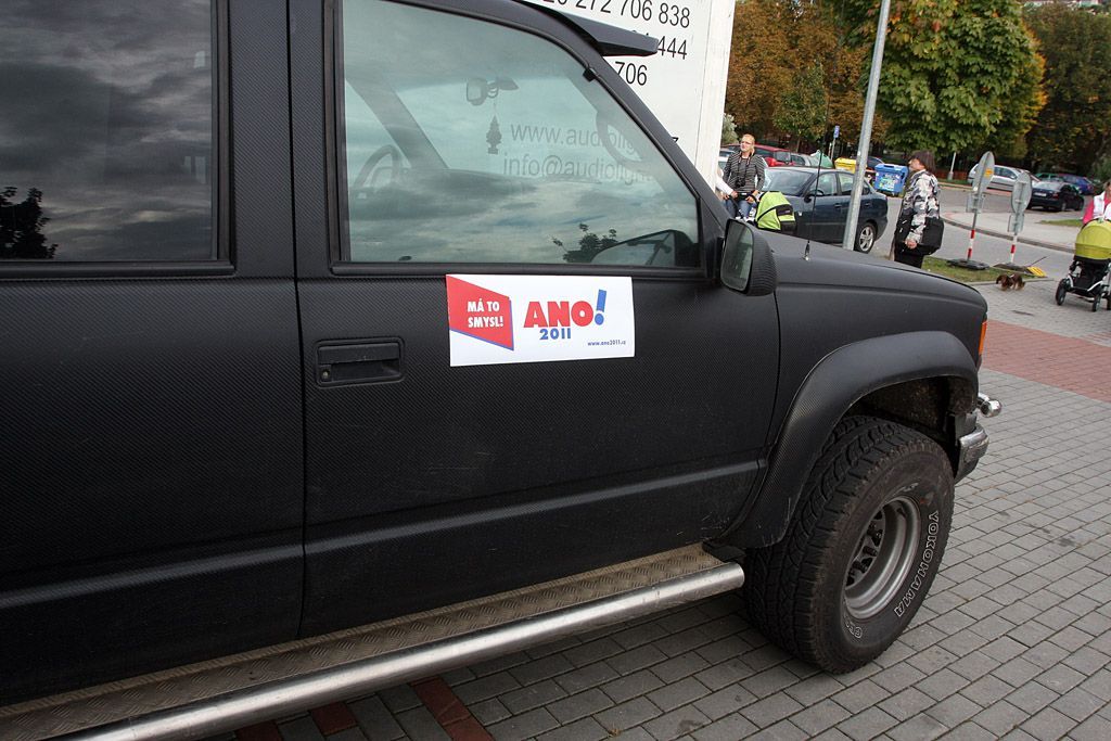 Volební kampaň Petra Bindera