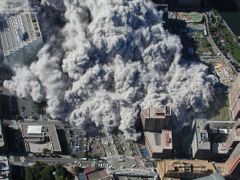 World Trade Center po útoku 11. září 2001