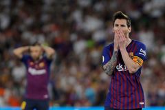 Messi si double neužije. Valencia ve finále poháru překvapila Barcelonu