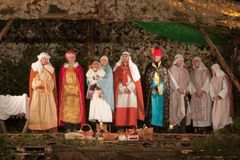 Šedesát herců sehrálo v Měříně betlémský příběh