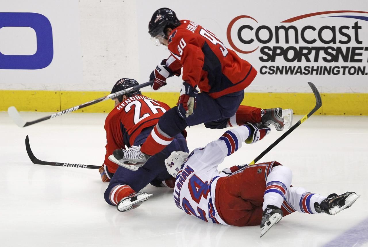 Stanley Cup: Washington - NY Rangers (Marcus Johansson, Ryan Callahan)