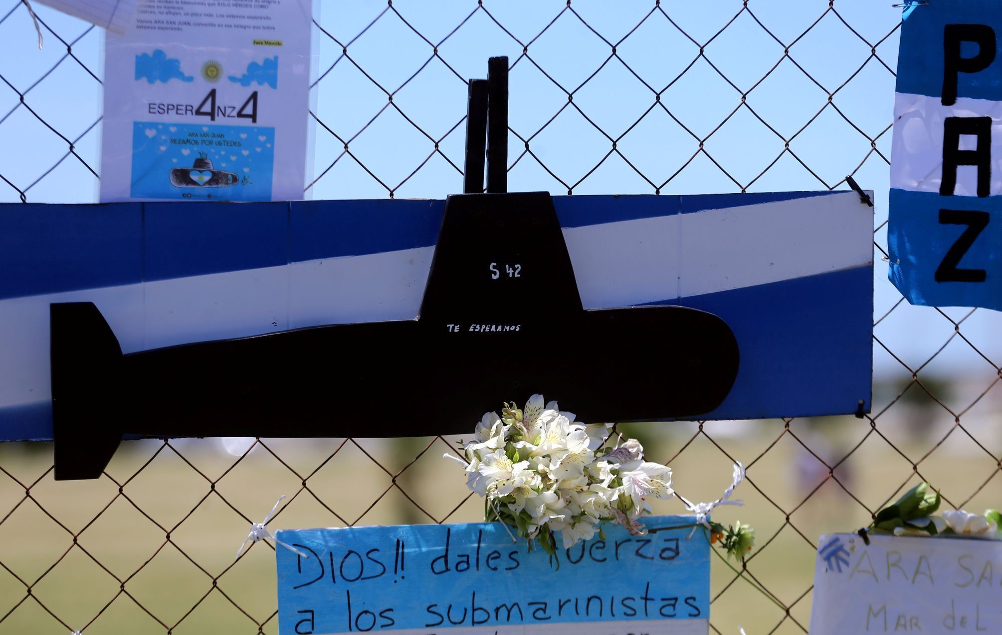 Argentina, ztracená ponorka
