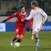Fotbal, Česko - Dánsko: Tomáš Rosický - Michael Krohn-Dehli