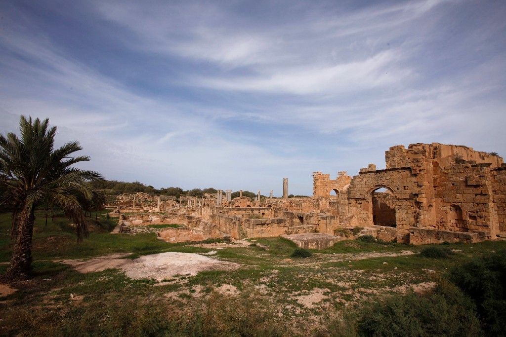 Libye: Leptis Magna - starověké středomořské město