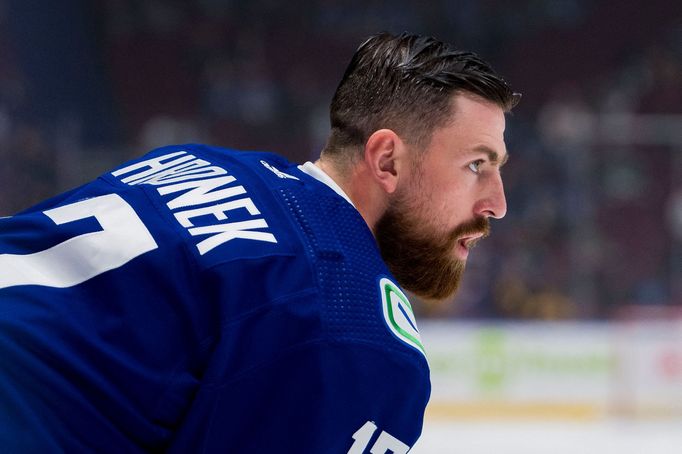 Filip Hronek v dresu Vancouveru