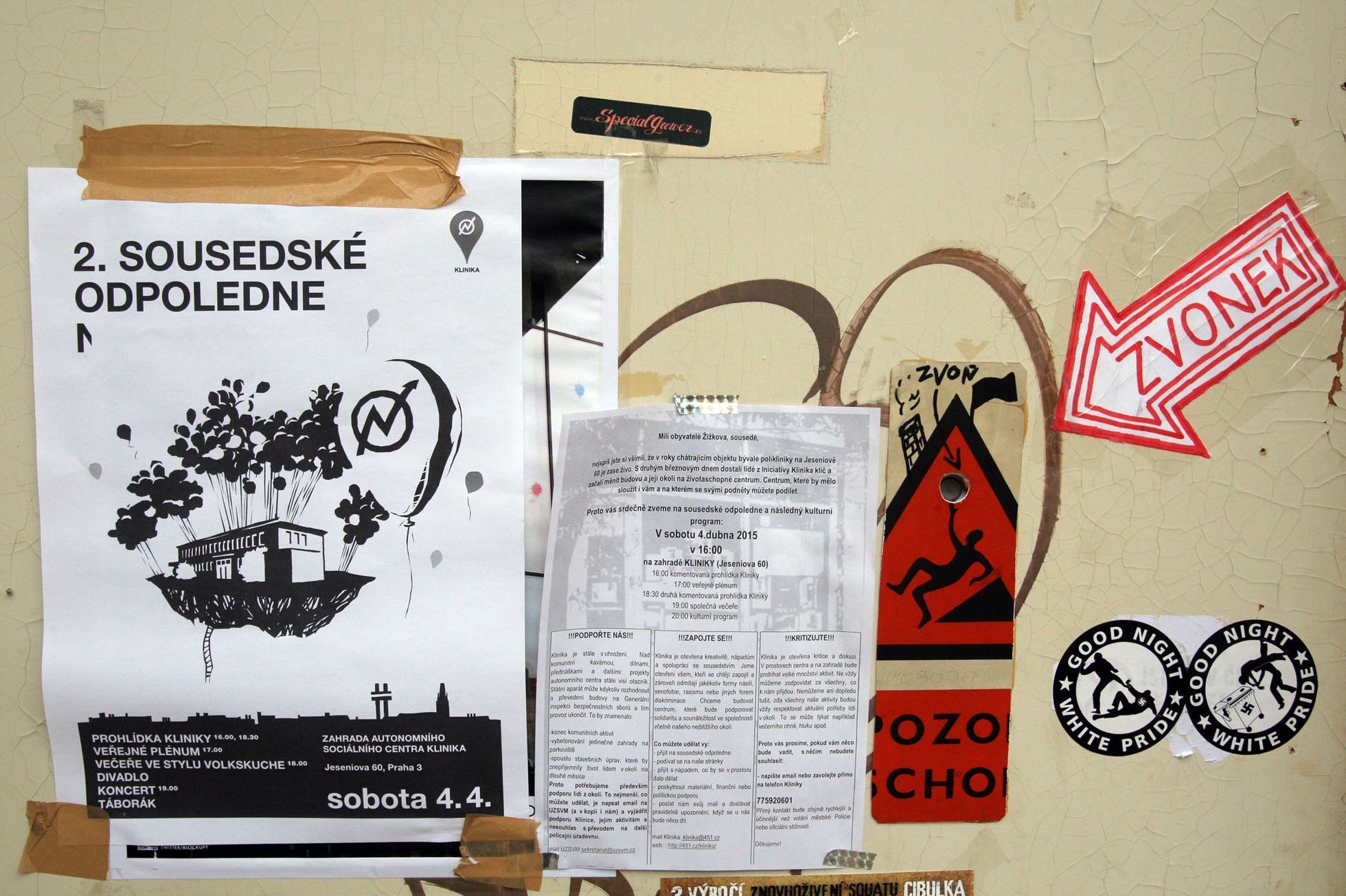 Klinika měsíc v legalitě