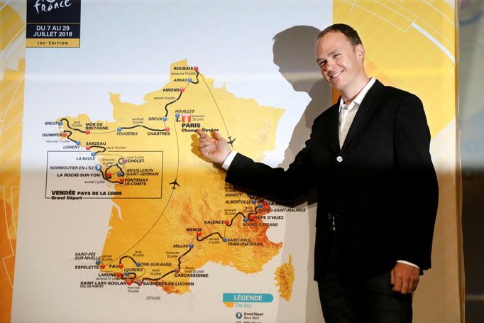 Chris Froome s plánem Tour de France 2018