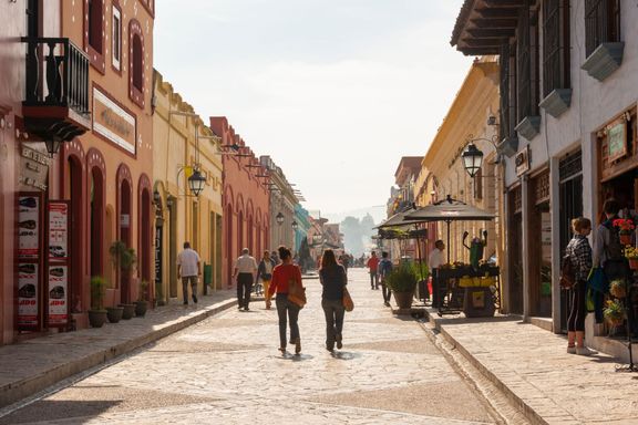 Město San Cristóbal (na snímku), které se jmenuje stejně jako dějiště románu, leží na spojnici vedoucí z Tuxtla Gutiérrez do Palenque.