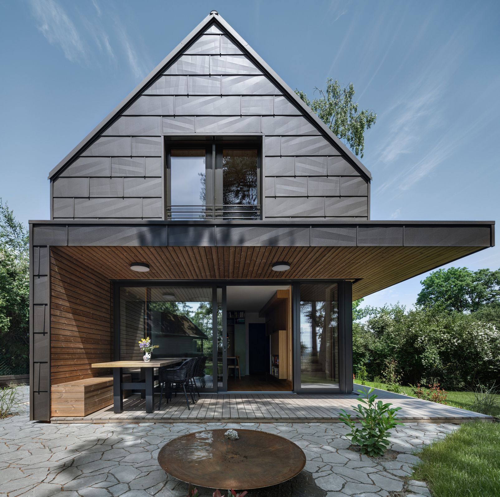 lesní chata u Prahy