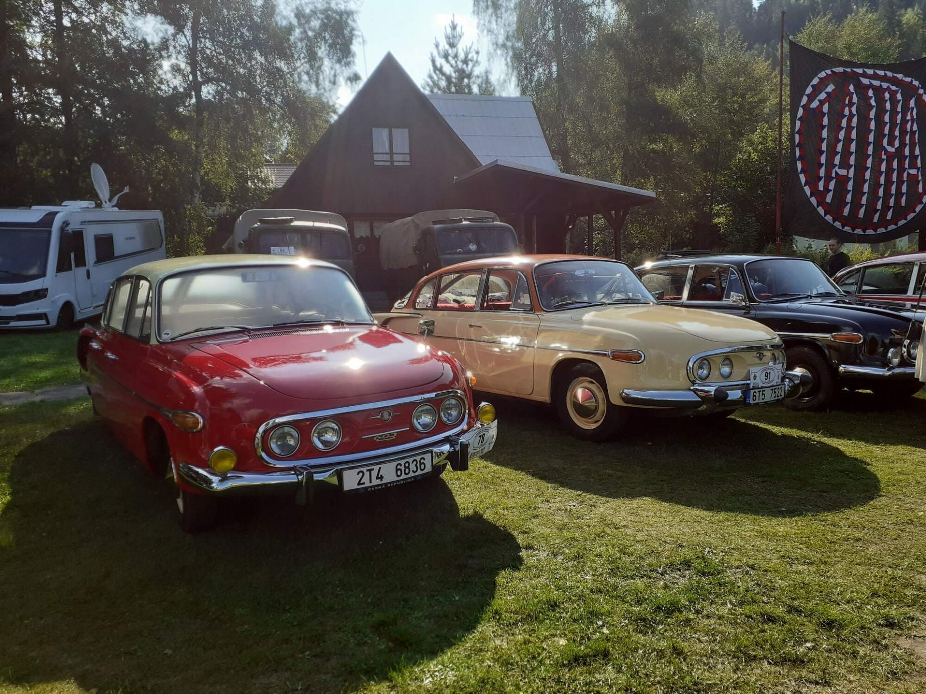 Tatra Veteran Car Club Kopřivnice sraz Tater 2021