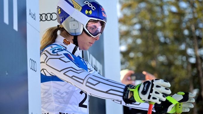 Ester Ledecká v Beaver Creeku.