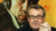 Režisér Miloš Forman na tiskové konferenci k premiéře svého nového filmu Goyovy přízraky