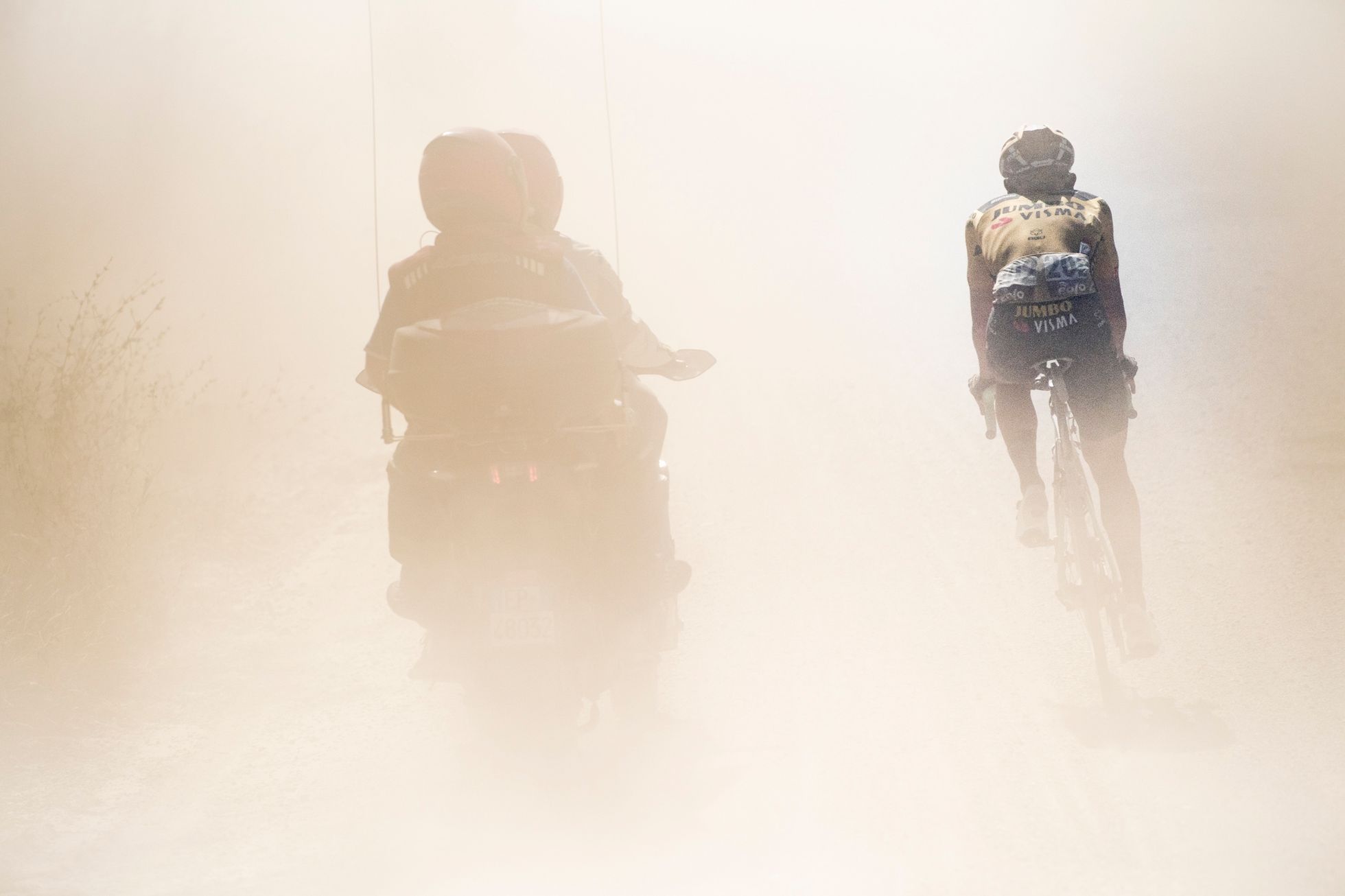 Kristof Ramon: fotografie z knihy The Art of Suffering, která pojednává o brutální kráse silniční cyklistiky