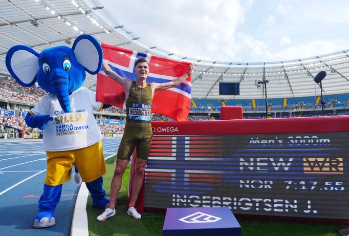 Jakob Ingebrigtsen posunul rekord