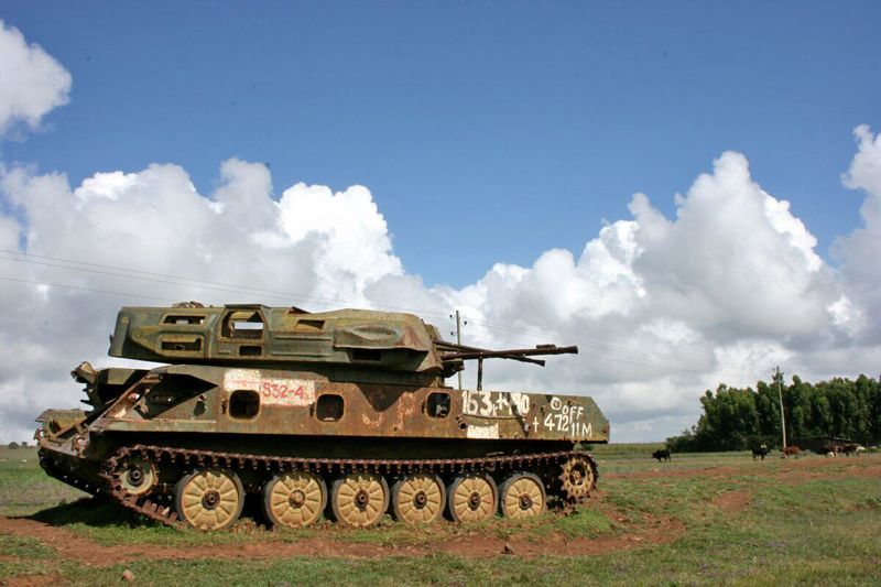 afrika Etiopie tank