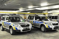 Policie jezdí v pěti typech škodovek, novinkou je Yeti