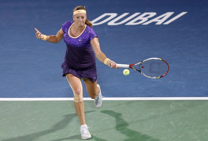 Petra Kvitová ve třetím kole turnaje v Dubaji