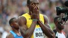 Usain Bolt, semifinále sprintu na 100 metrů na MS v atletice v Londýně