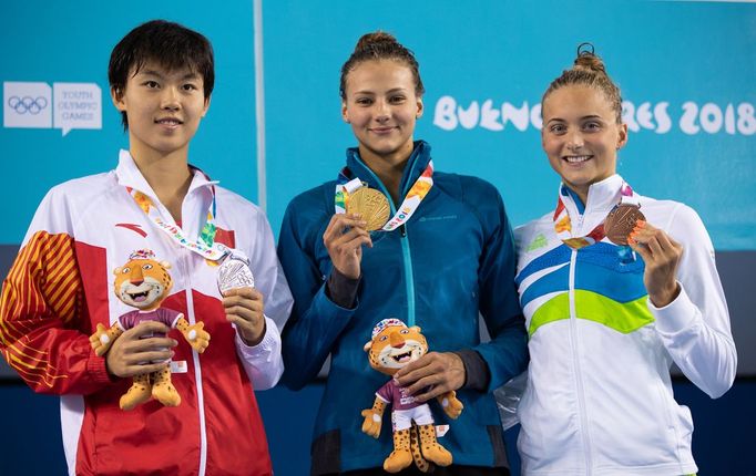 Barbora Seemanová, zlatá z olympiády mládeže 2018