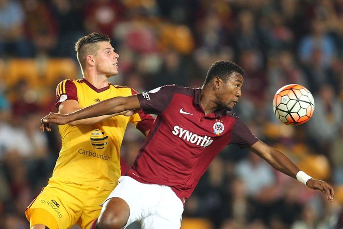 SL, Sparta-Dukla: Francis Litsingi - Ondřej Vrzal