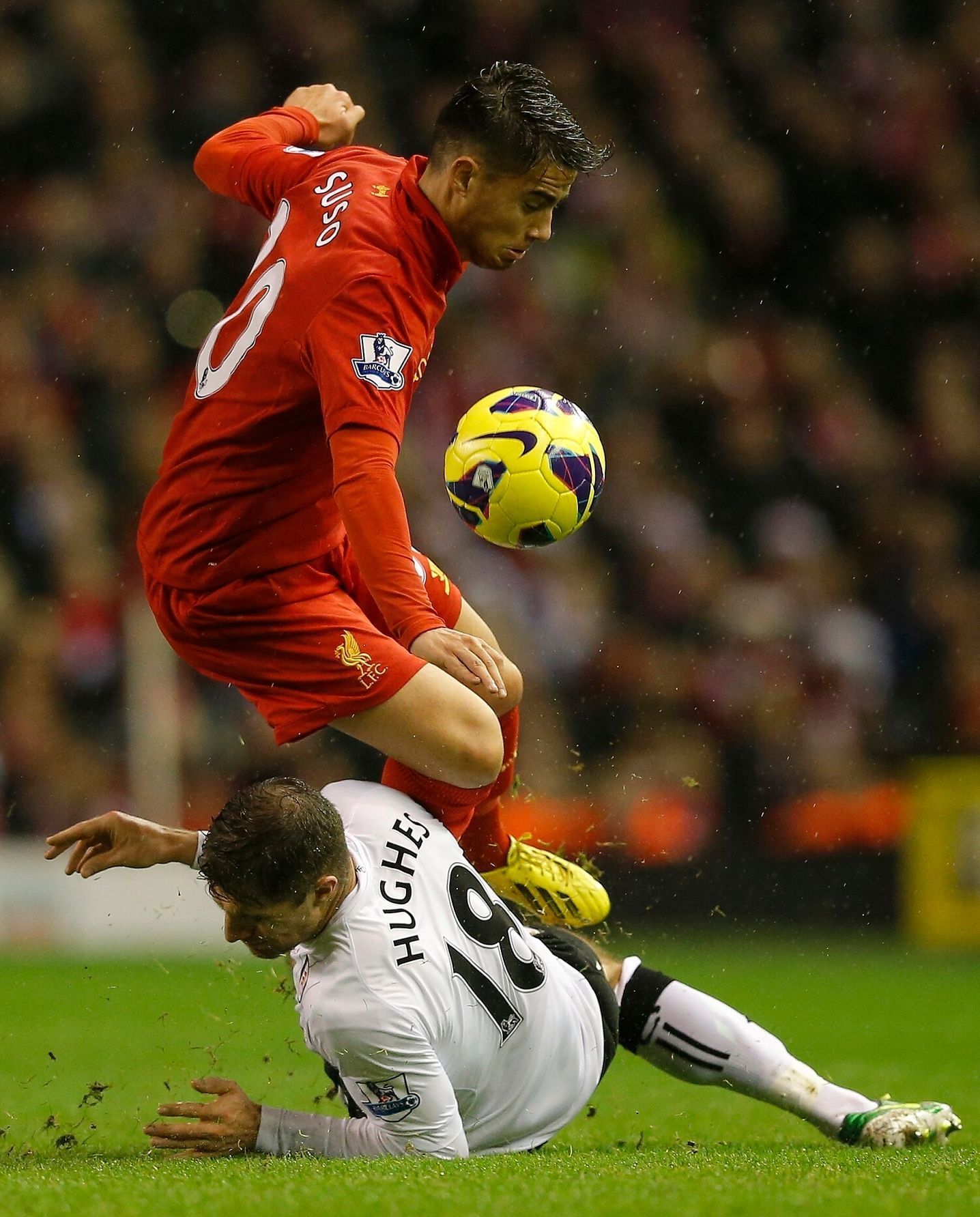 Premier League, Liverpool - Fulham: Suso - Aaron Hughes
