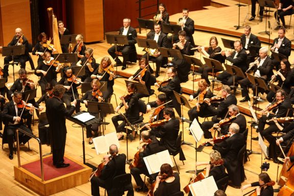 Českou republiku reprezentoval devadesátičlenný ostravský orchestr.