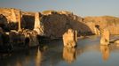 Starověké město Hasankeyf v Turecku, které zatopí  plánovaná vodní přehrada.