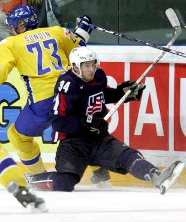 Švédsko - USA: R. Sundin a Meyer