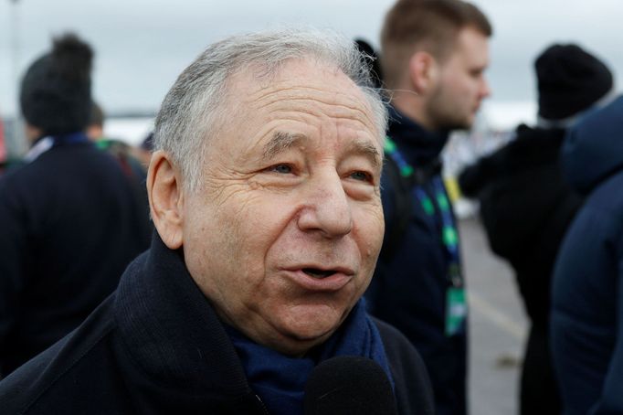 Šéf FIA Jean Todt během Švédské rallye 2020