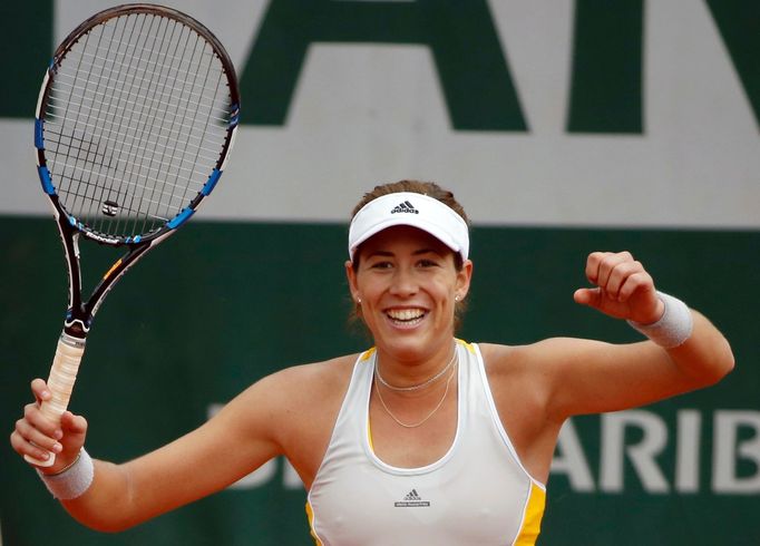 Garbine Muguruzaová na French Open 2015