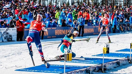 Podívejte se na fotografie z Kontiolahti, kde se jela předposlední zastávka Světového poháru.