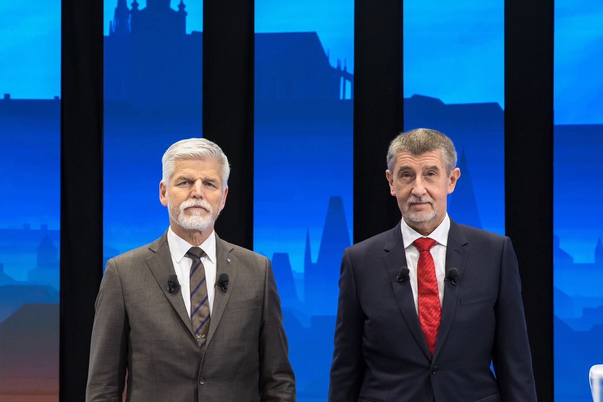 Debata Andrej Babiš a Petr Pavel na televizi Prima