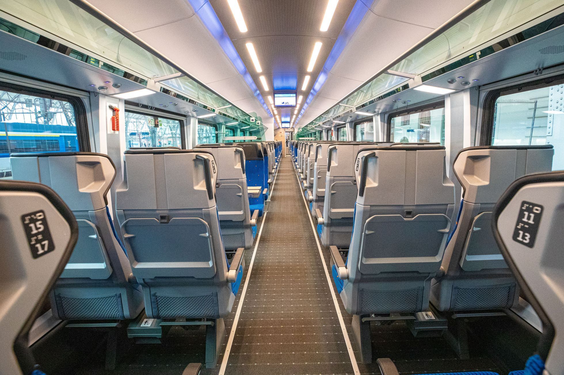Nové vlaky ComfortJet firmy České dráhy