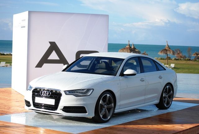Audi A6 jízdní test Sicílie